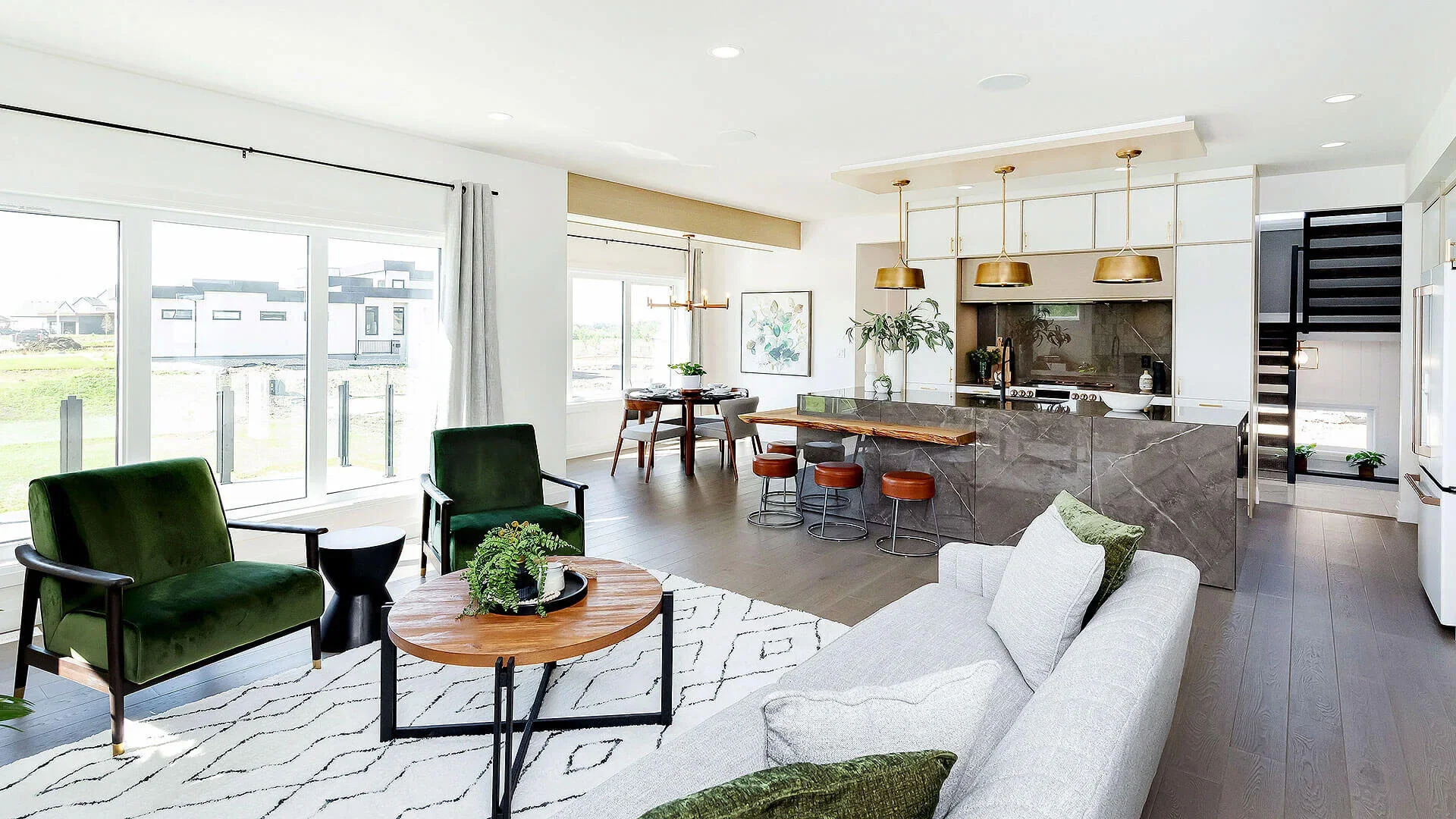 Interior of a Fraser Homes custom build