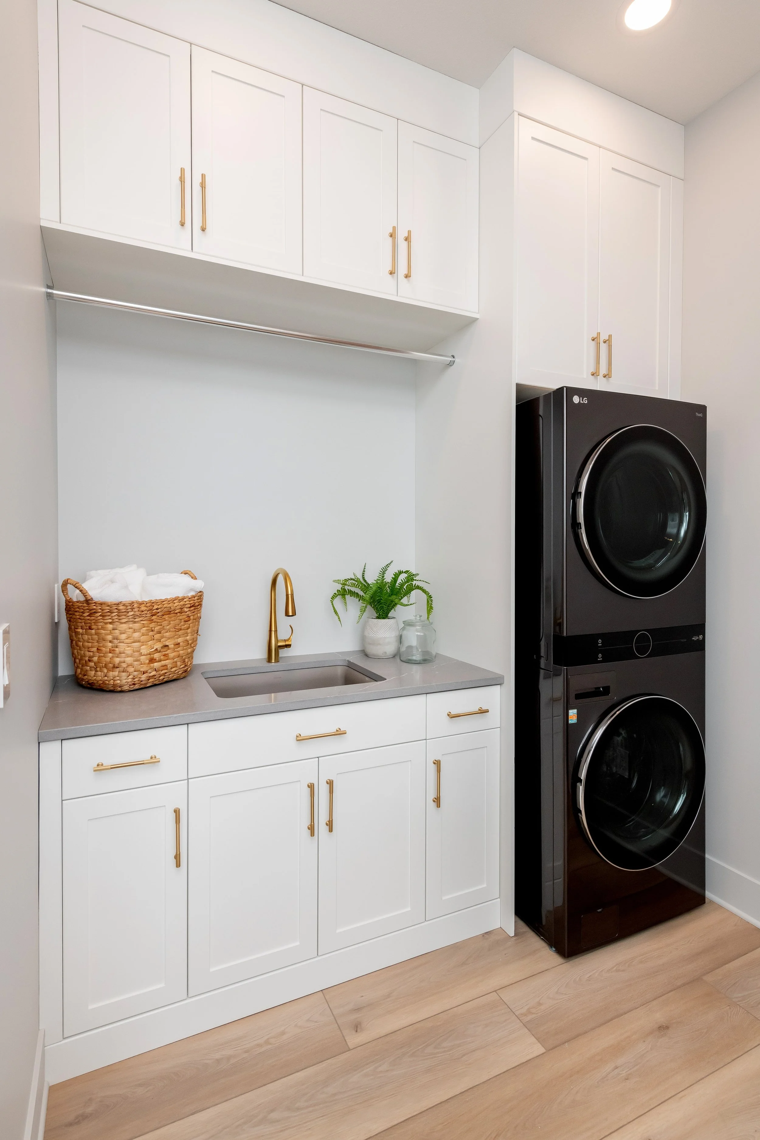 Entrance & Laundry — a Fraser Homes build