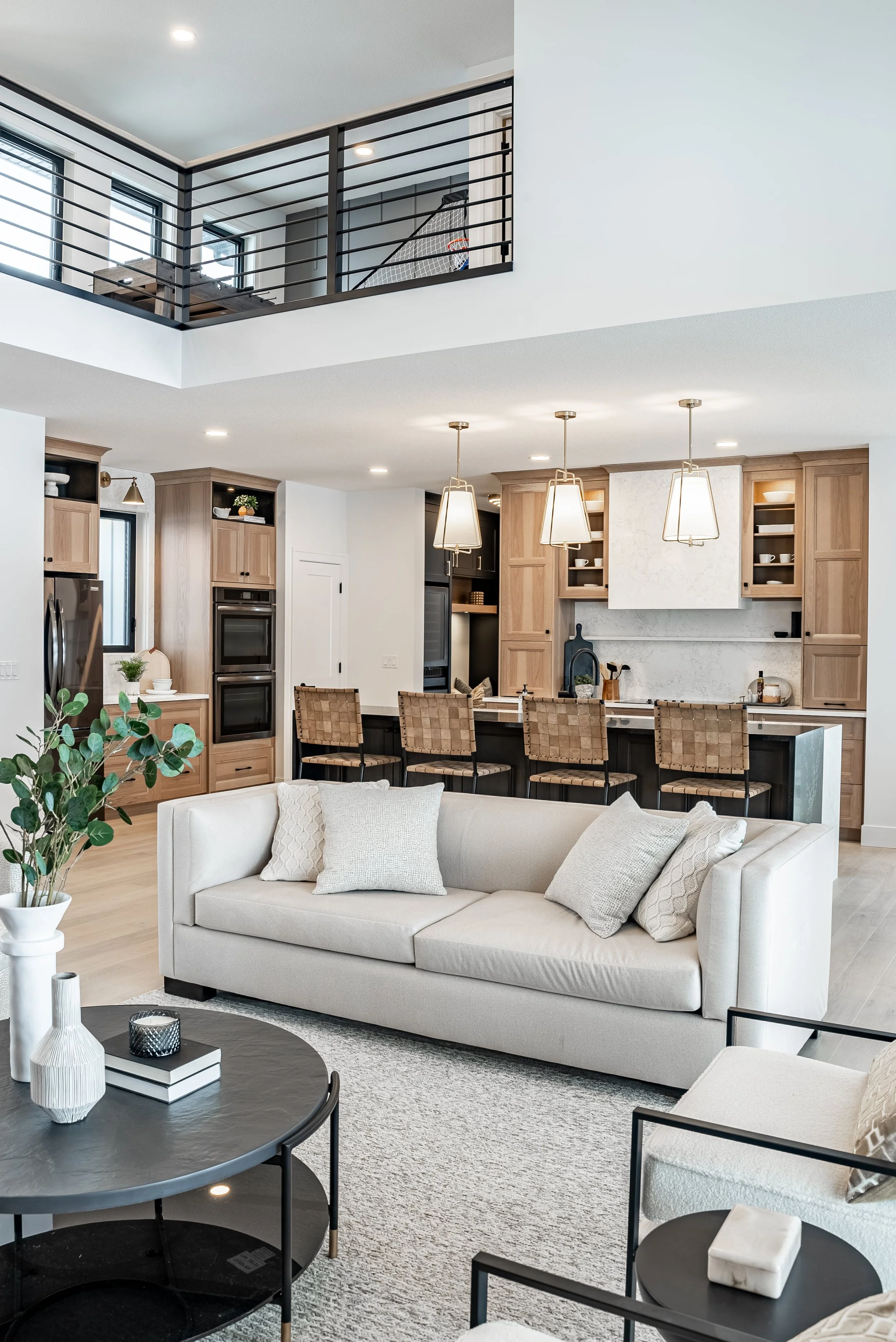 Great Room — a Fraser Homes build