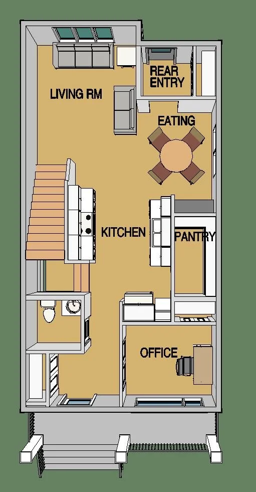 Aspen floor plan — Main Floor Plan