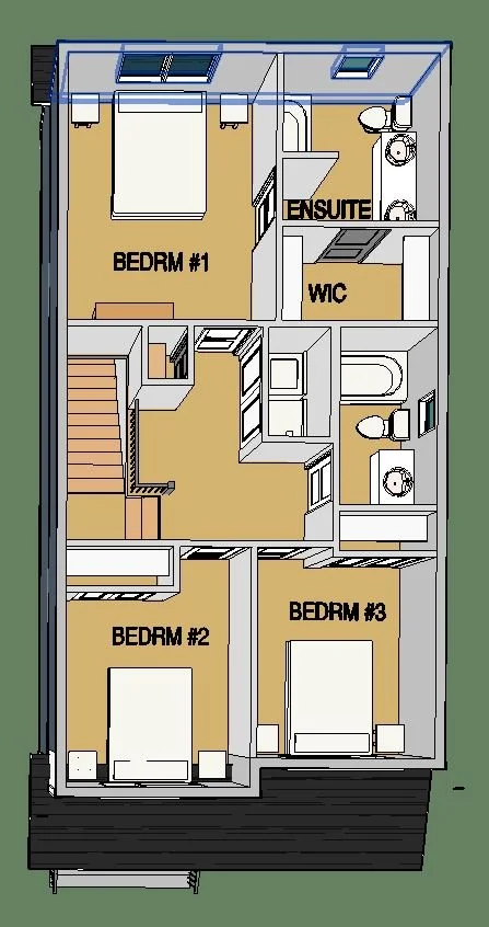 Aspen floor plan — Second Floor Plan