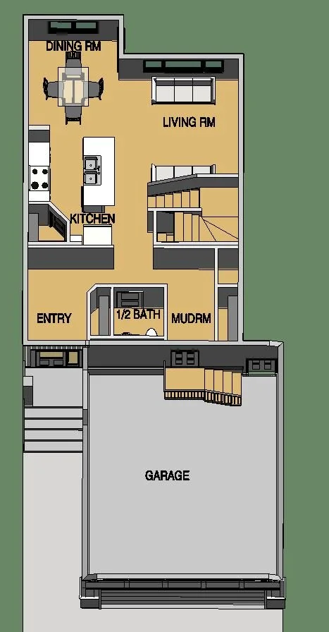 Ivy floor plan — Main Floor