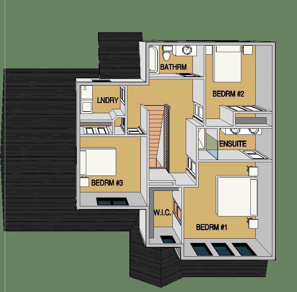 Hillcrest floor plan — Second Floor Plan