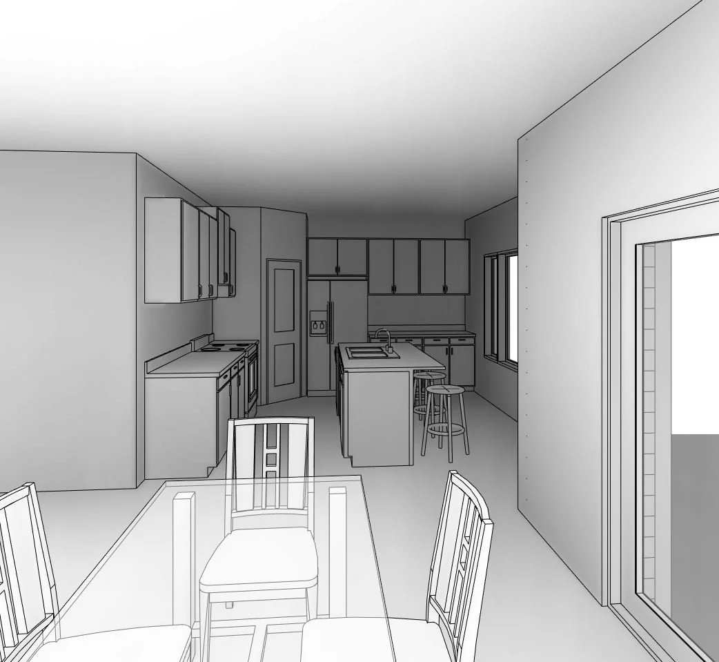 Moor home design — View of Kitchen