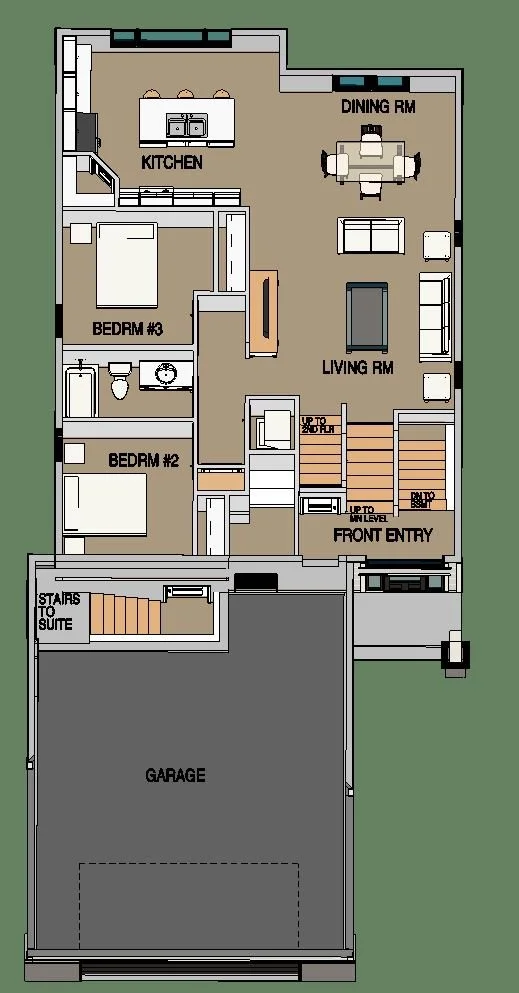 Moor home design — Main Floor