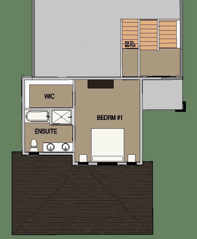 Moor home design — Upper Floor