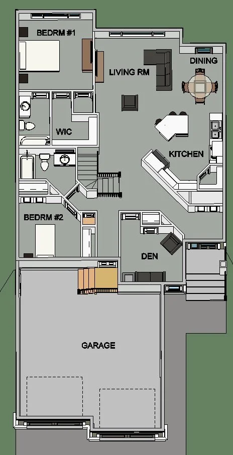 Gables floor plan — Main Floor