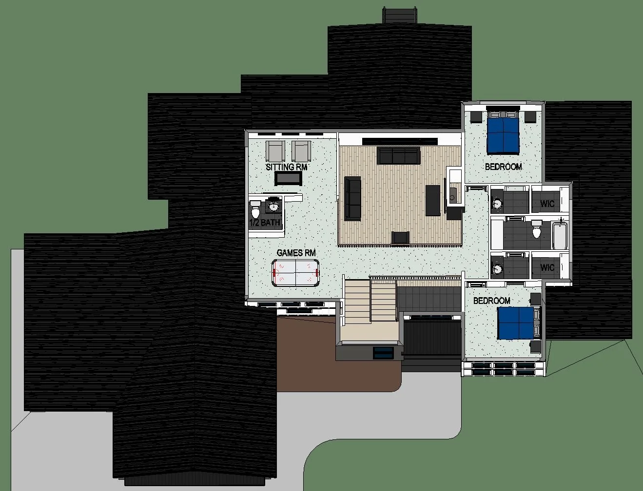 Alcove floor plan — 2nd Floor Plan