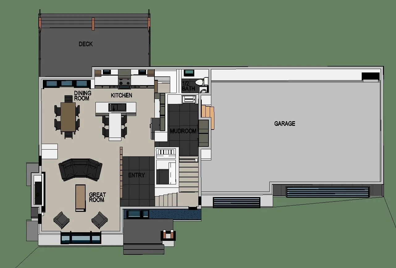 Glade floor plan — Main Floor Plan