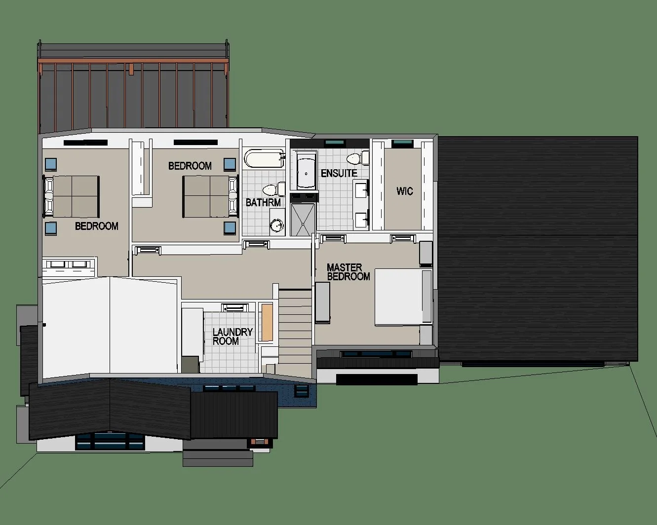 Glade floor plan — 2nd Floor Plan