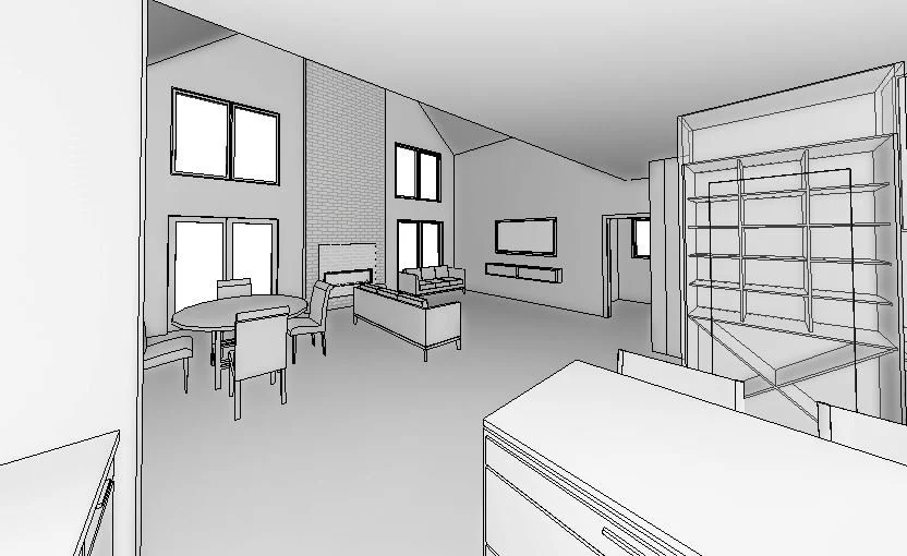 Yew home design — View of Living Rm