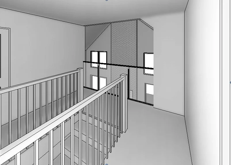 Yew home design — View from 2nd Floor