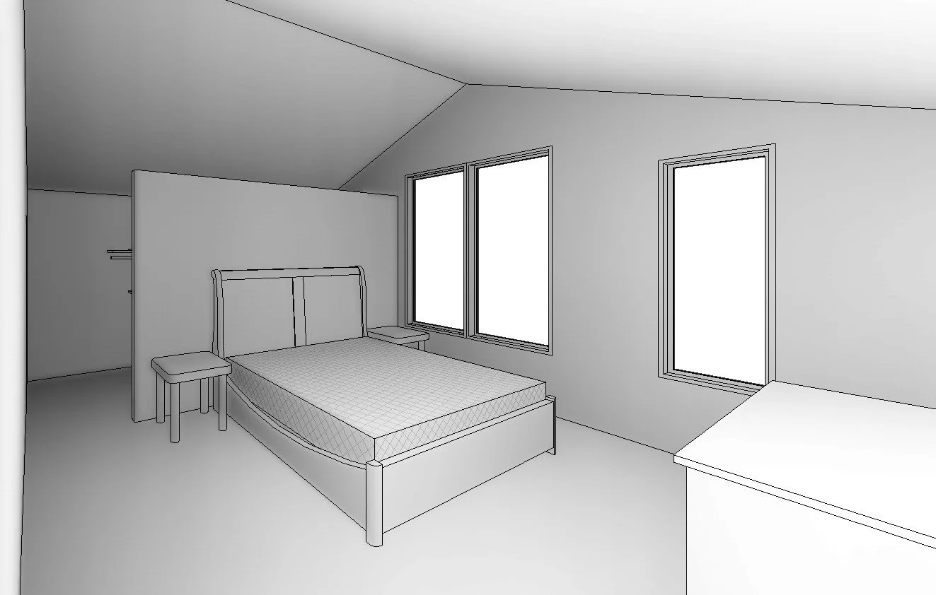 Yew home design — Master Bedroom