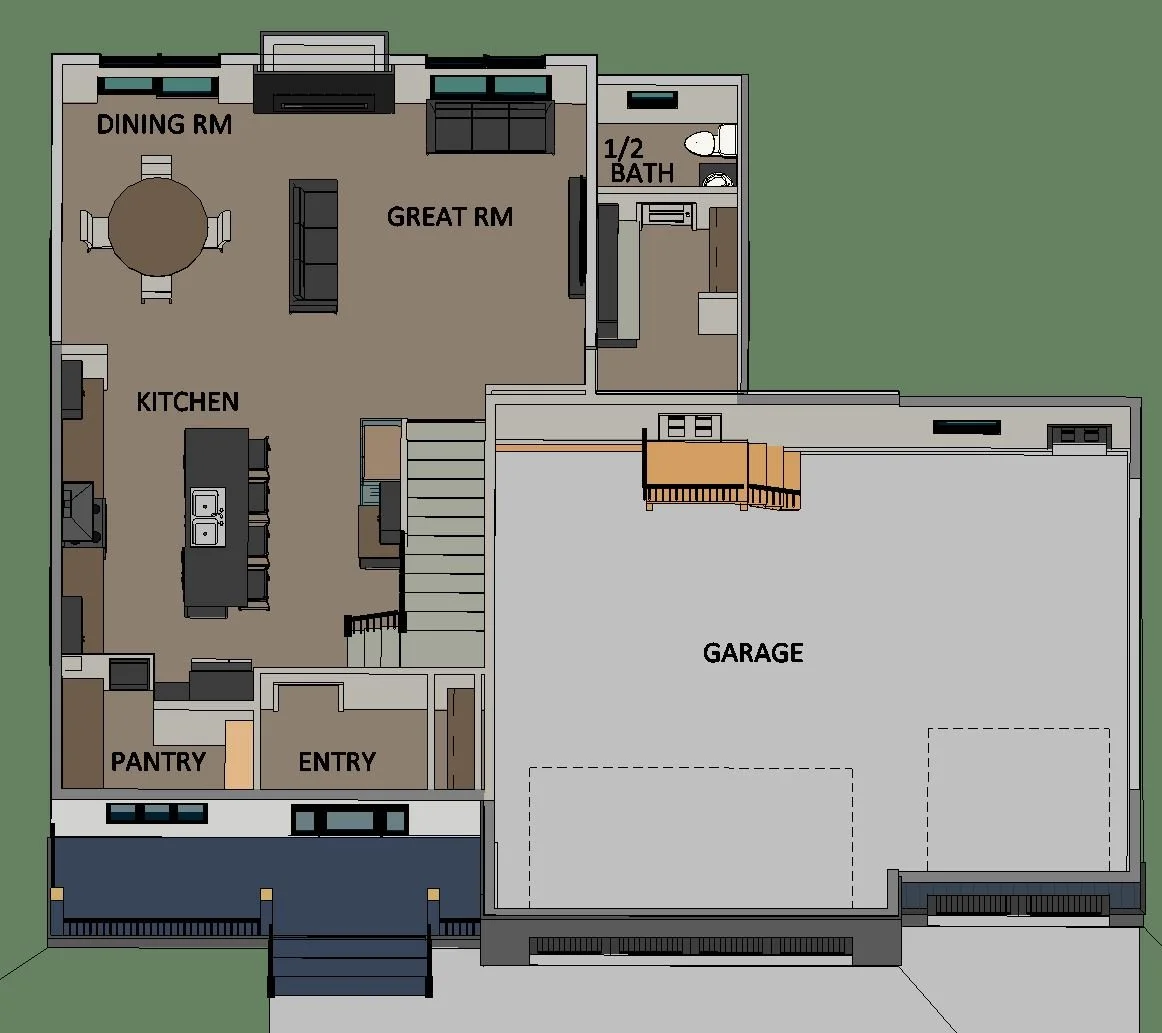 Yew floor plan — Floor Main