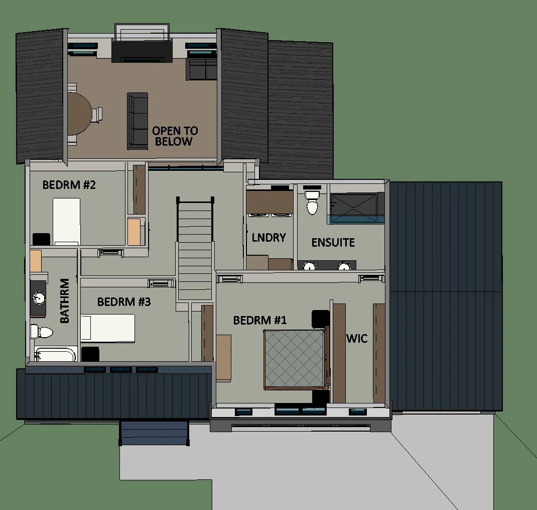 Yew floor plan — Floor Second