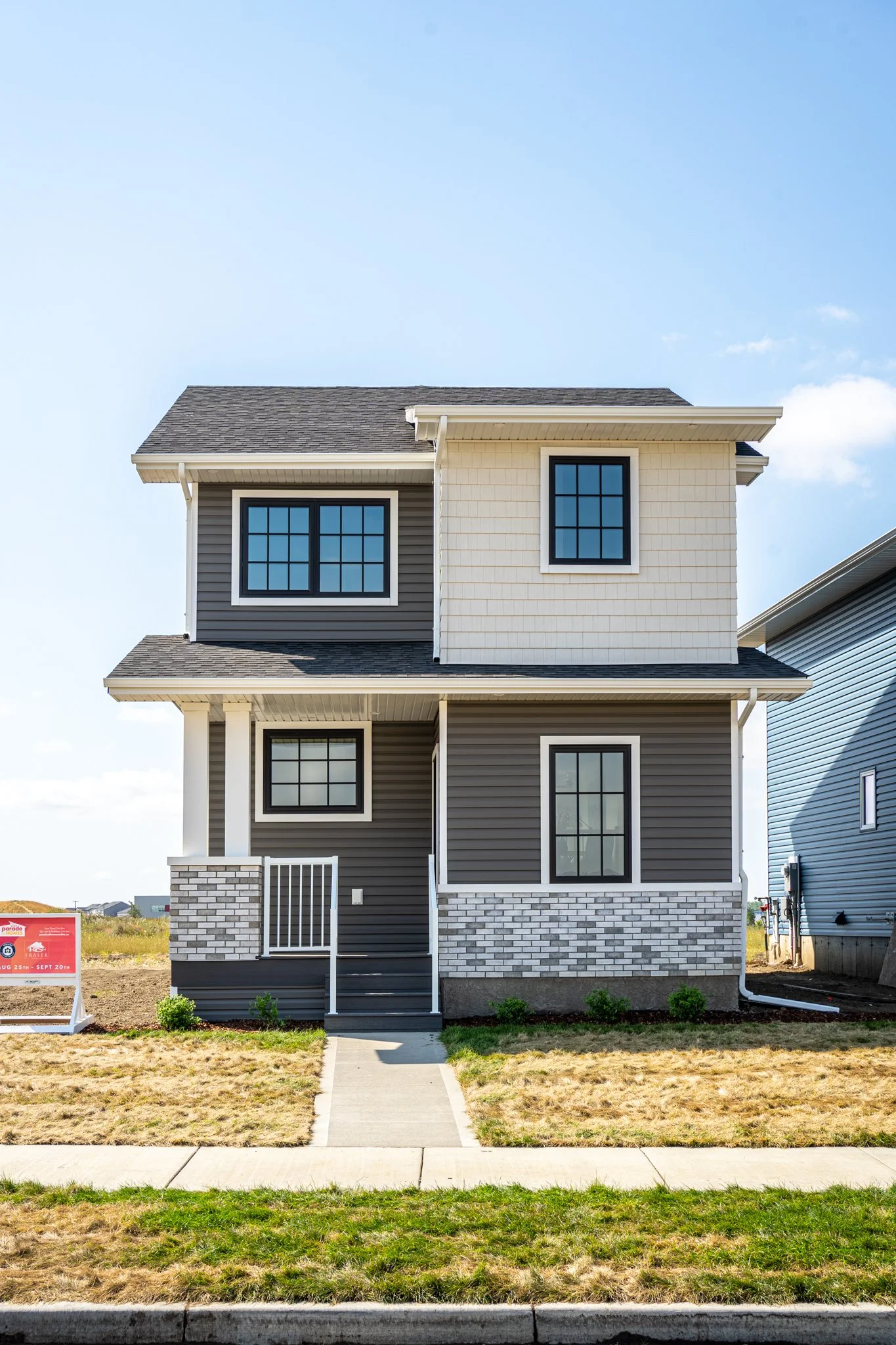 Exterior — a Fraser Homes build