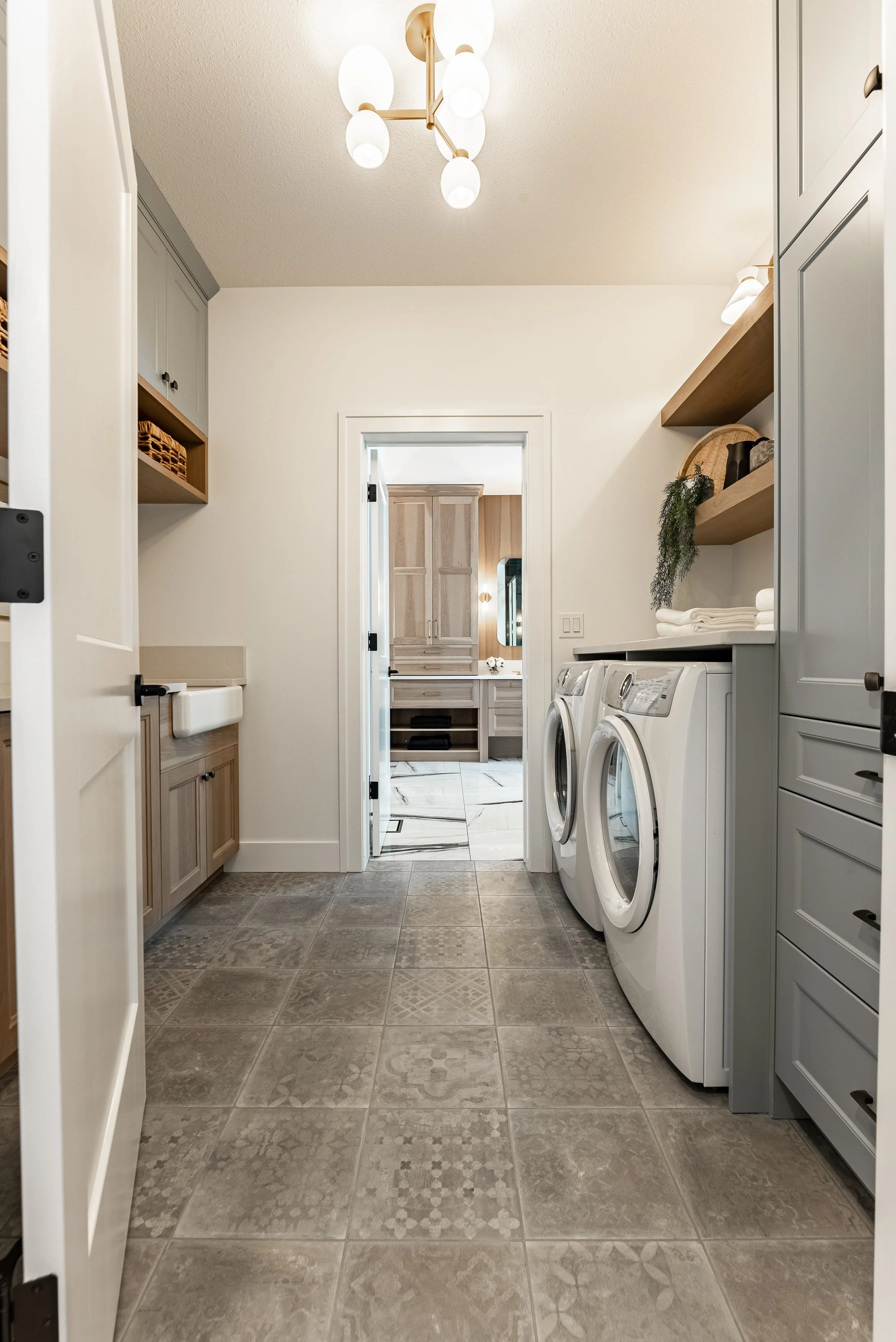 Entrance & Laundry — a Fraser Homes build