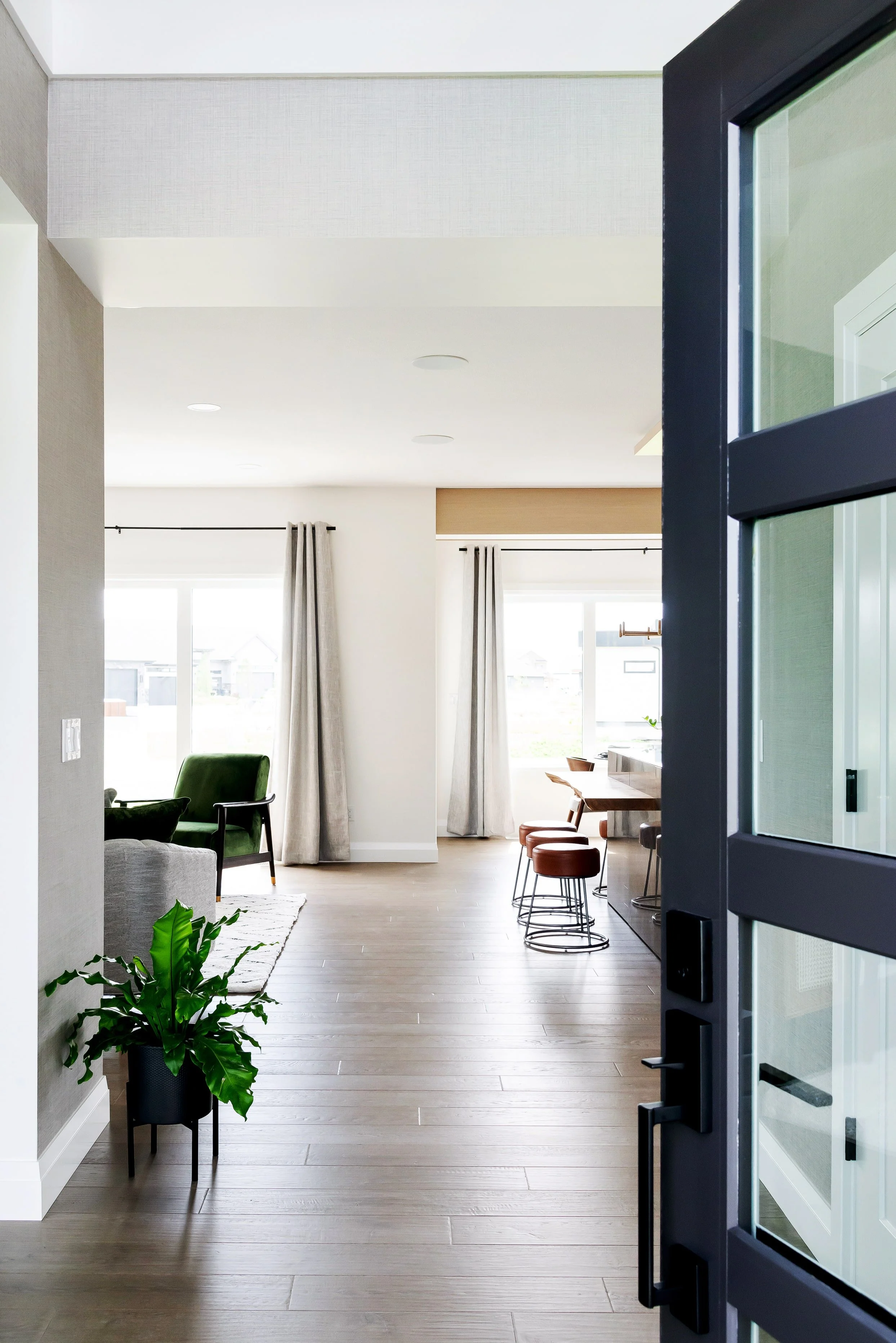 Entrance & Laundry — a Fraser Homes build