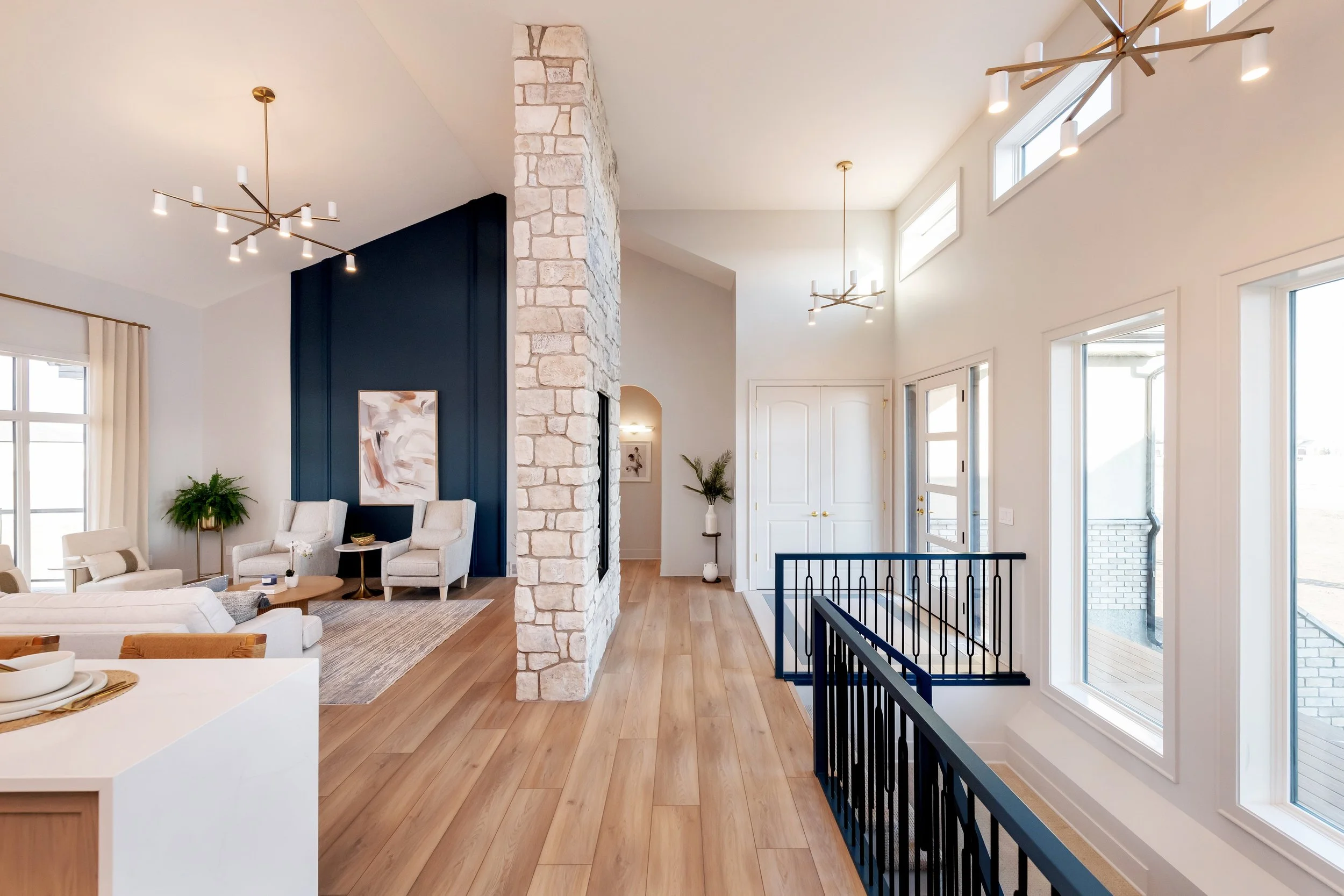 Great Room — a Fraser Homes build