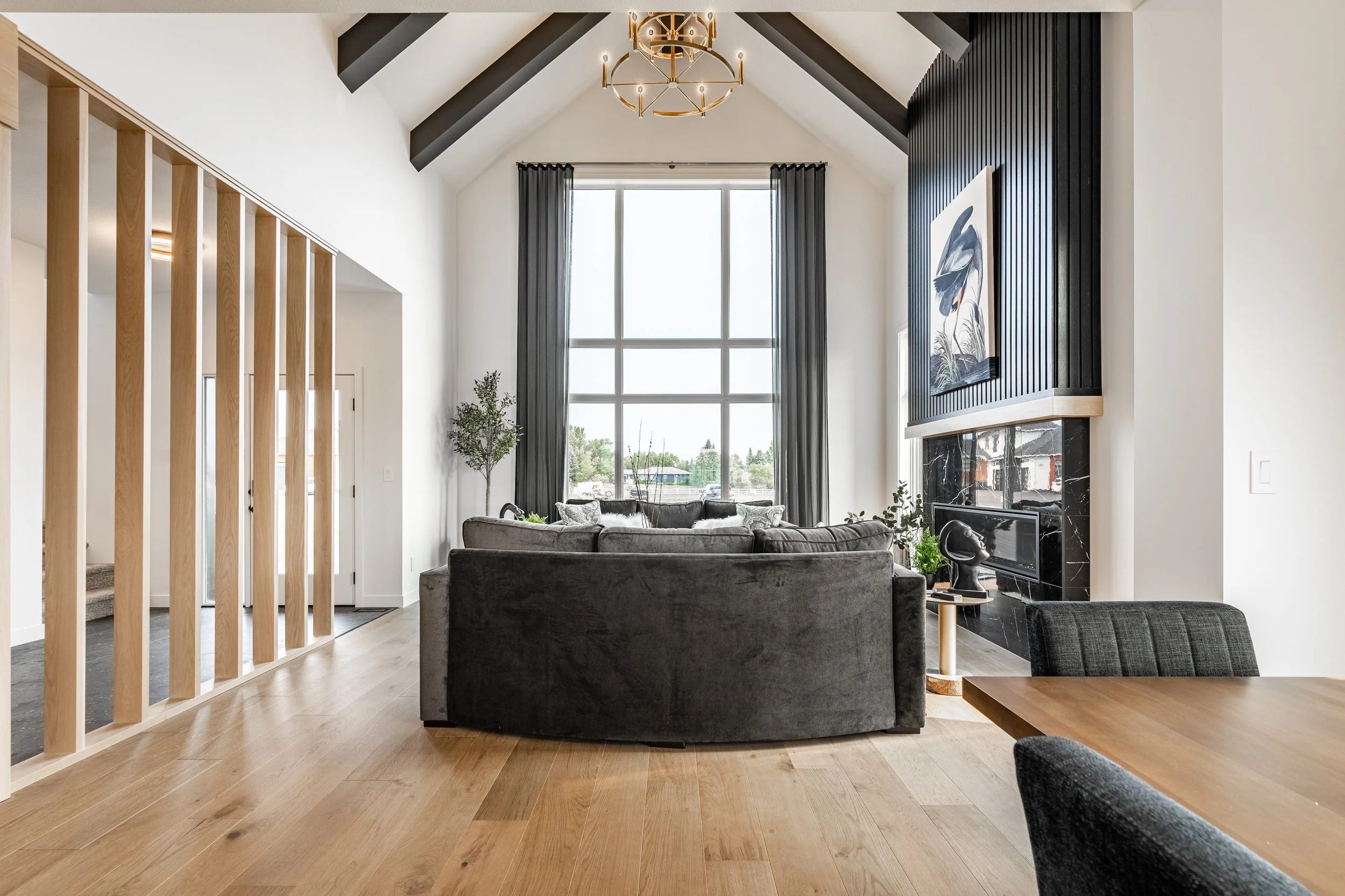 Great Room — a Fraser Homes build