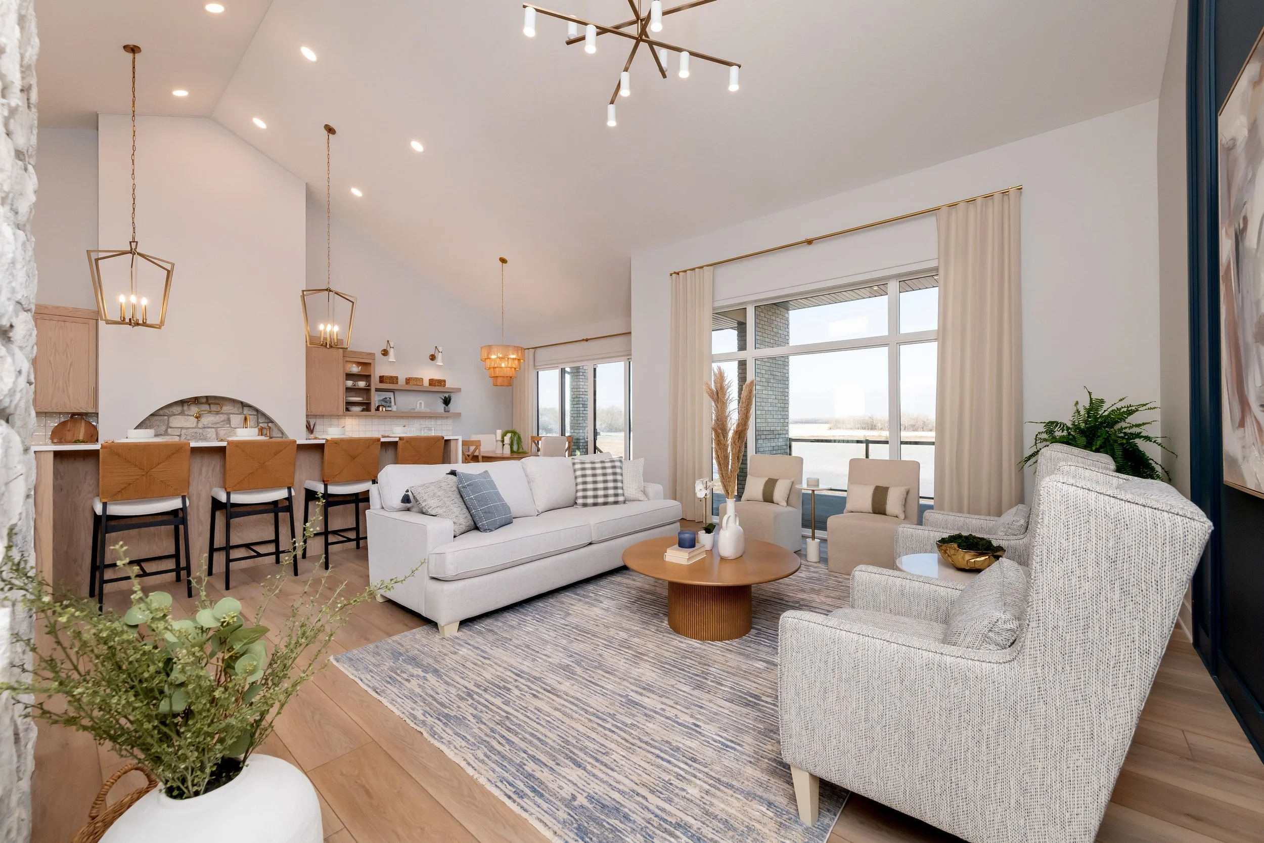 Great Room — a Fraser Homes build