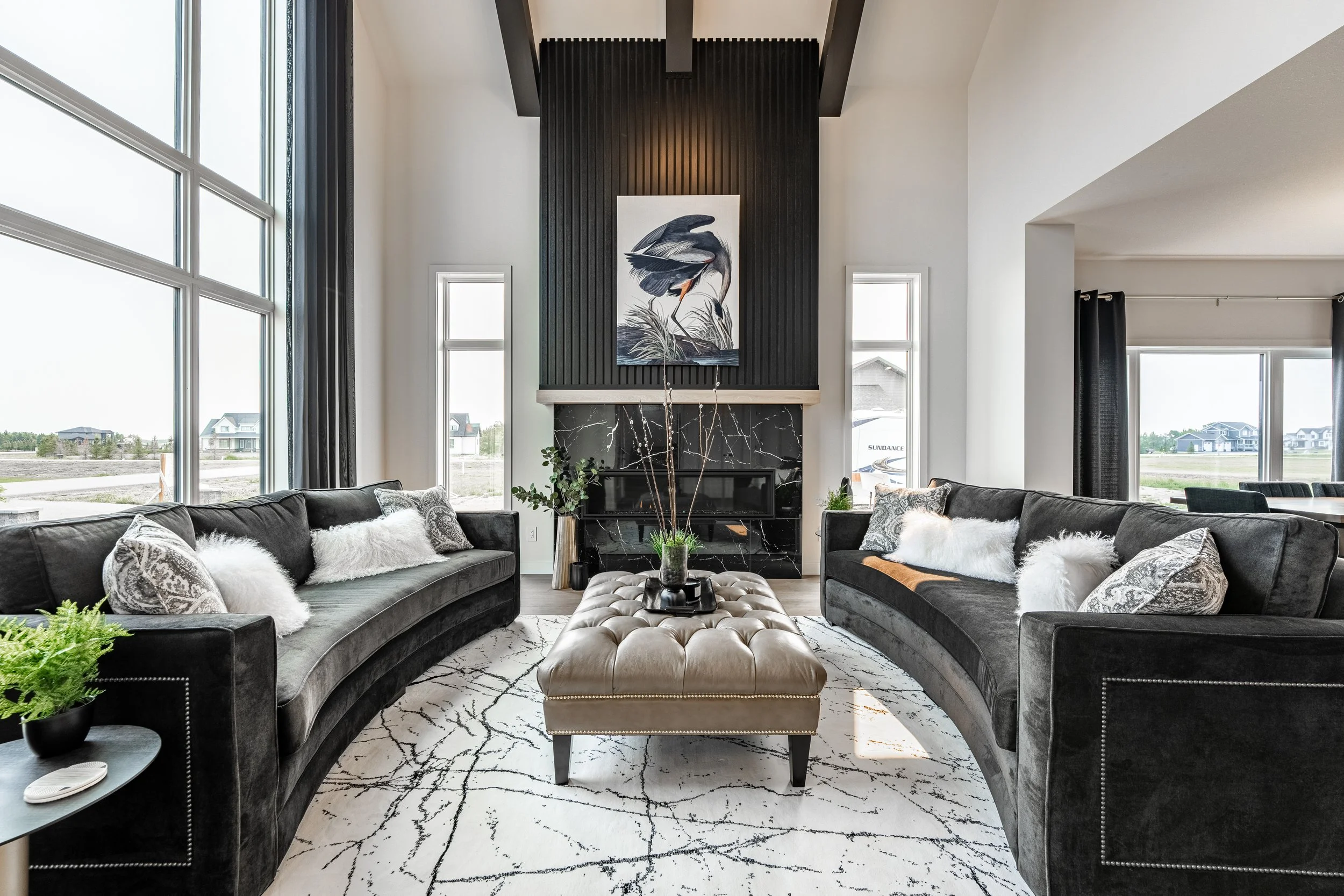 Great Room — a Fraser Homes build