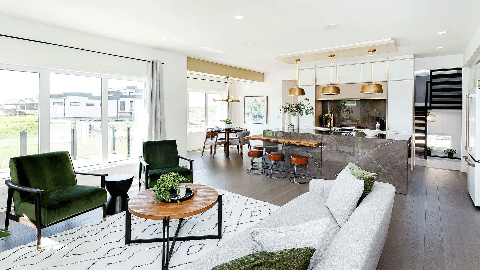Great Room — a Fraser Homes build