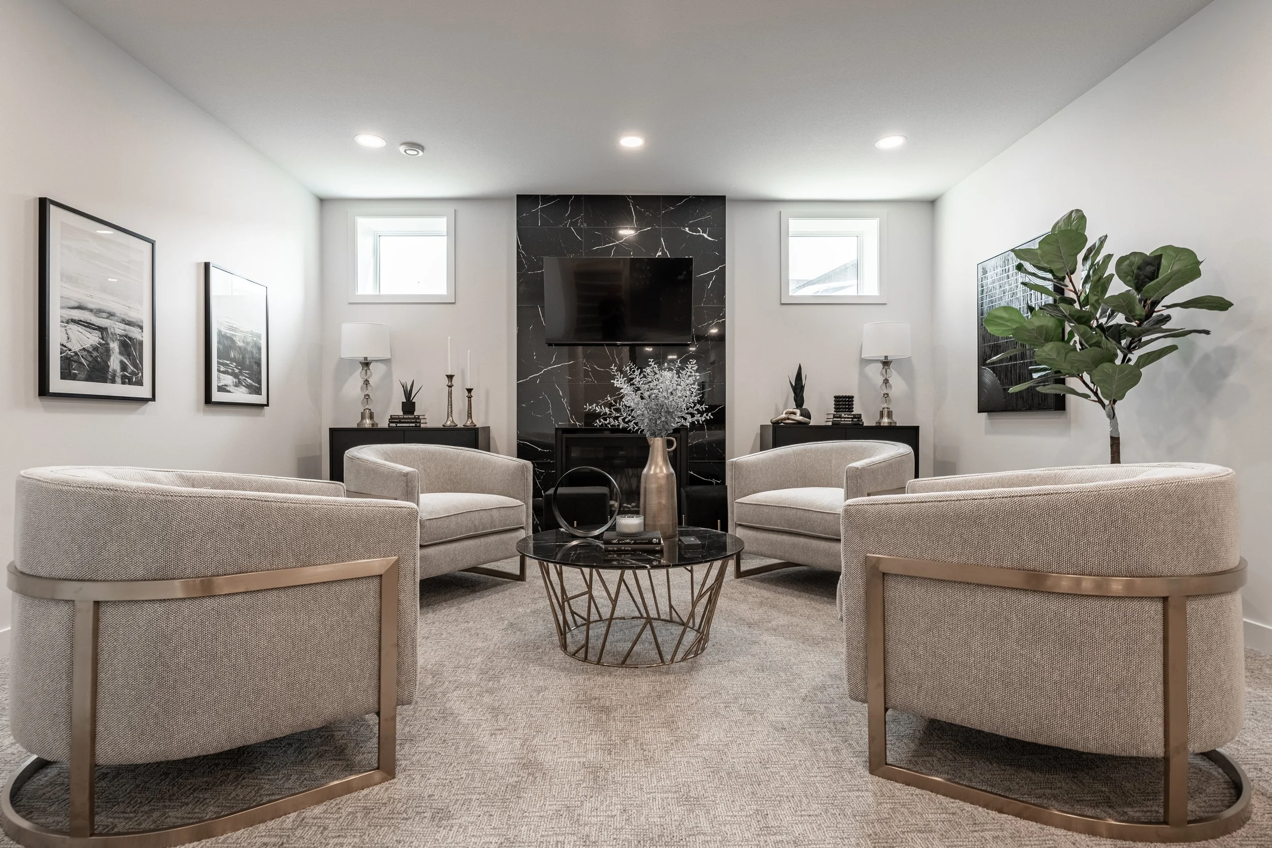 Great Room — a Fraser Homes build