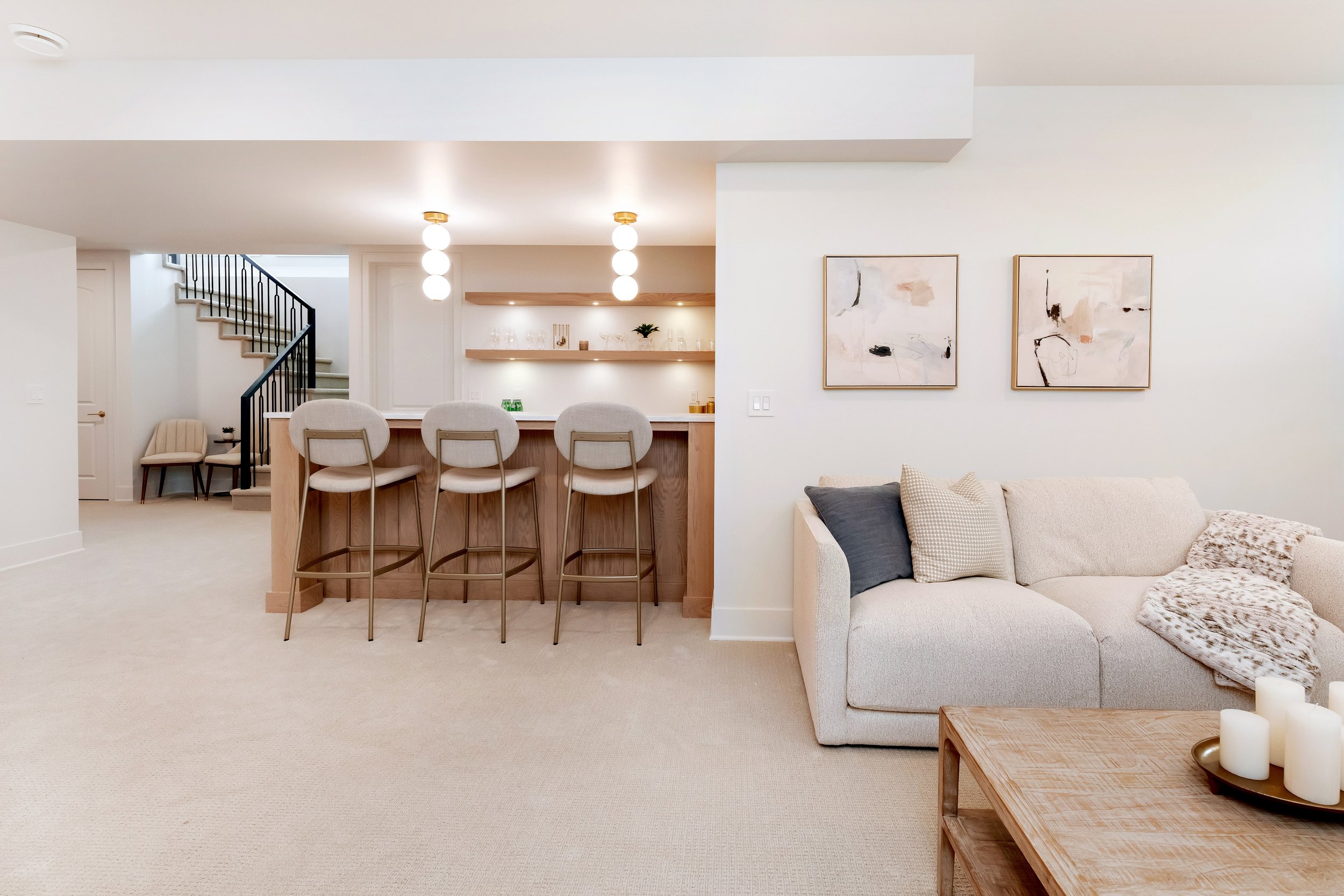 Great Room — a Fraser Homes build