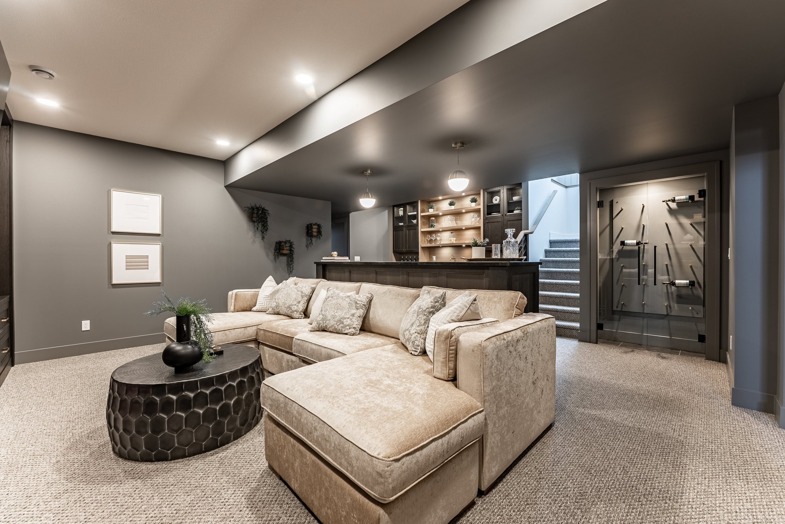 Great Room — a Fraser Homes build