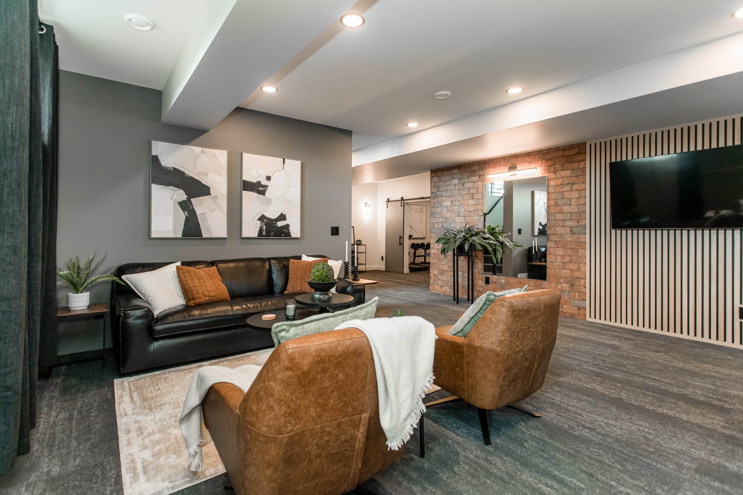 Great Room — a Fraser Homes build